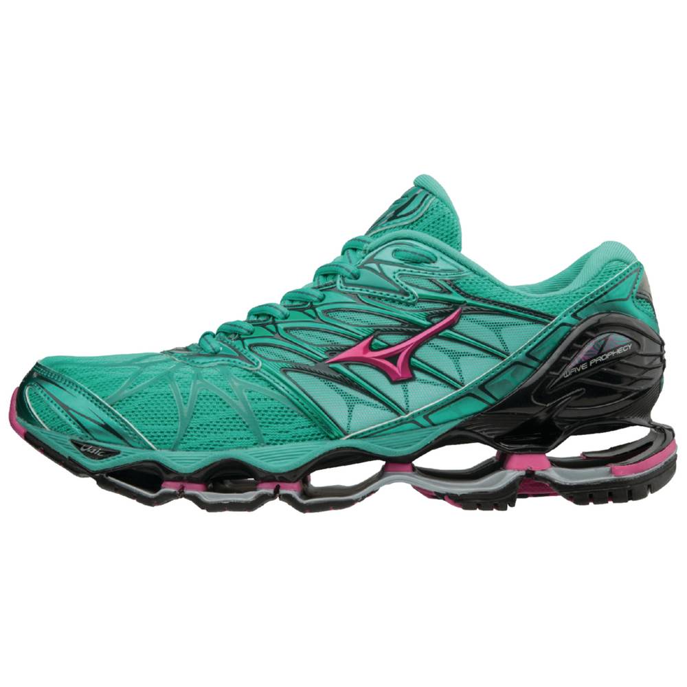 Mizuno wave prophecy 2024 4 verde e rosa